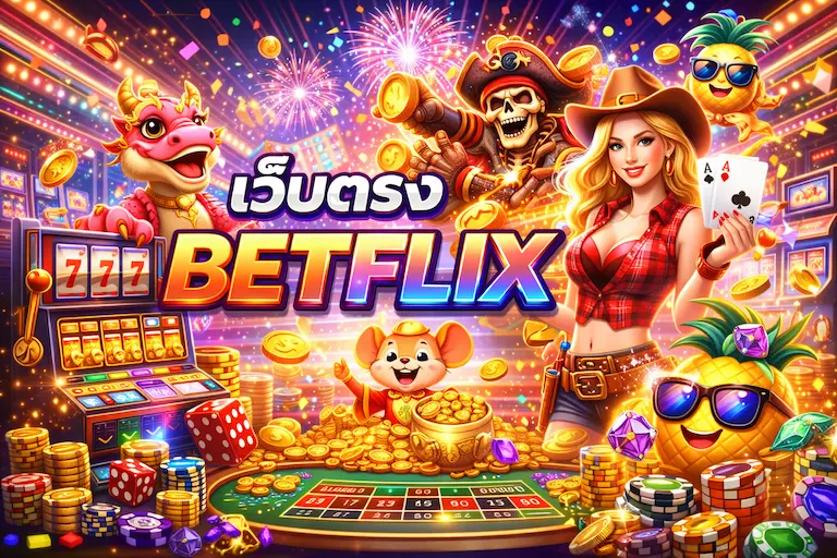 BETFLIX สล็อต อัปเดตใหม่ 2026 เล่นมันกว่าเดิม