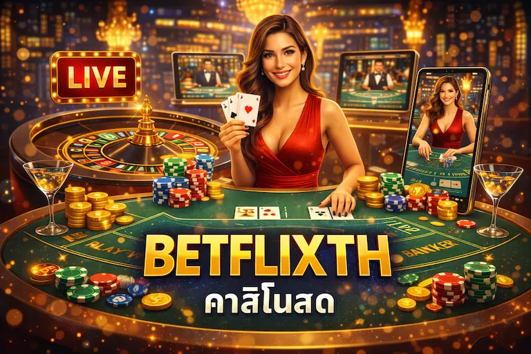 BETFLIXTH คาสิโนสด ฝากถอนเร็ว 24 ชม.